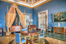 Chambre à coucher du Palais Royal de Caserte, Italie