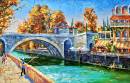 Remblai de Sotchi, huile sur toile
