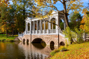 Pont de marbre dans le parc Catherine, Tsarskoe Selo