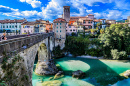Ponte del Diavolo à Cividale del Frioul, Italie