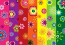 Collage de fleurs