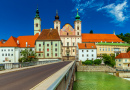 Pont de Zwischenbrücken à Steyr, Haute-Autriche