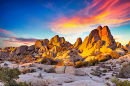 Parc national de Joshua Tree, désert de Mojave, CA, États-Unis