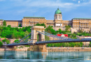 Pont à chaîne de Széchenyi à Budapest, Hongrie