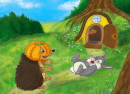 Célébrer Halloween dans les bois