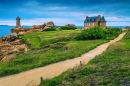 Phare de Ploumanac’h sur la Côte de Granit Rose