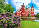Château de Muskau au printemps, Allemagne