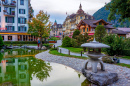 Jardin japonais à Interlaken, Suisse