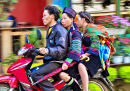 Peuple des tribus noires hmong, Sapa, Vietnam