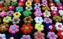 Pinces à cheveux florales faites main
