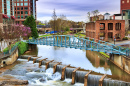 Pont de la rivière Reedy, Greenville, SC, États-Unis