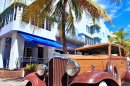 Packard Classic Sedan 1932 à South Beach, Miami