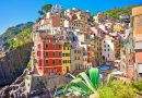 Le pittoresque Riomaggiore aux Cinque-Terre, Italie