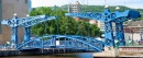 Pont-levis bleu
