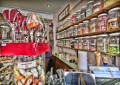 Dans la boutique de bonbons