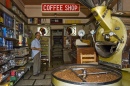 Coffeeshop, Crète, Grèce